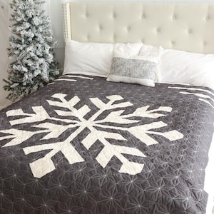 Flake Quilt Pattern - PDF Digital Download