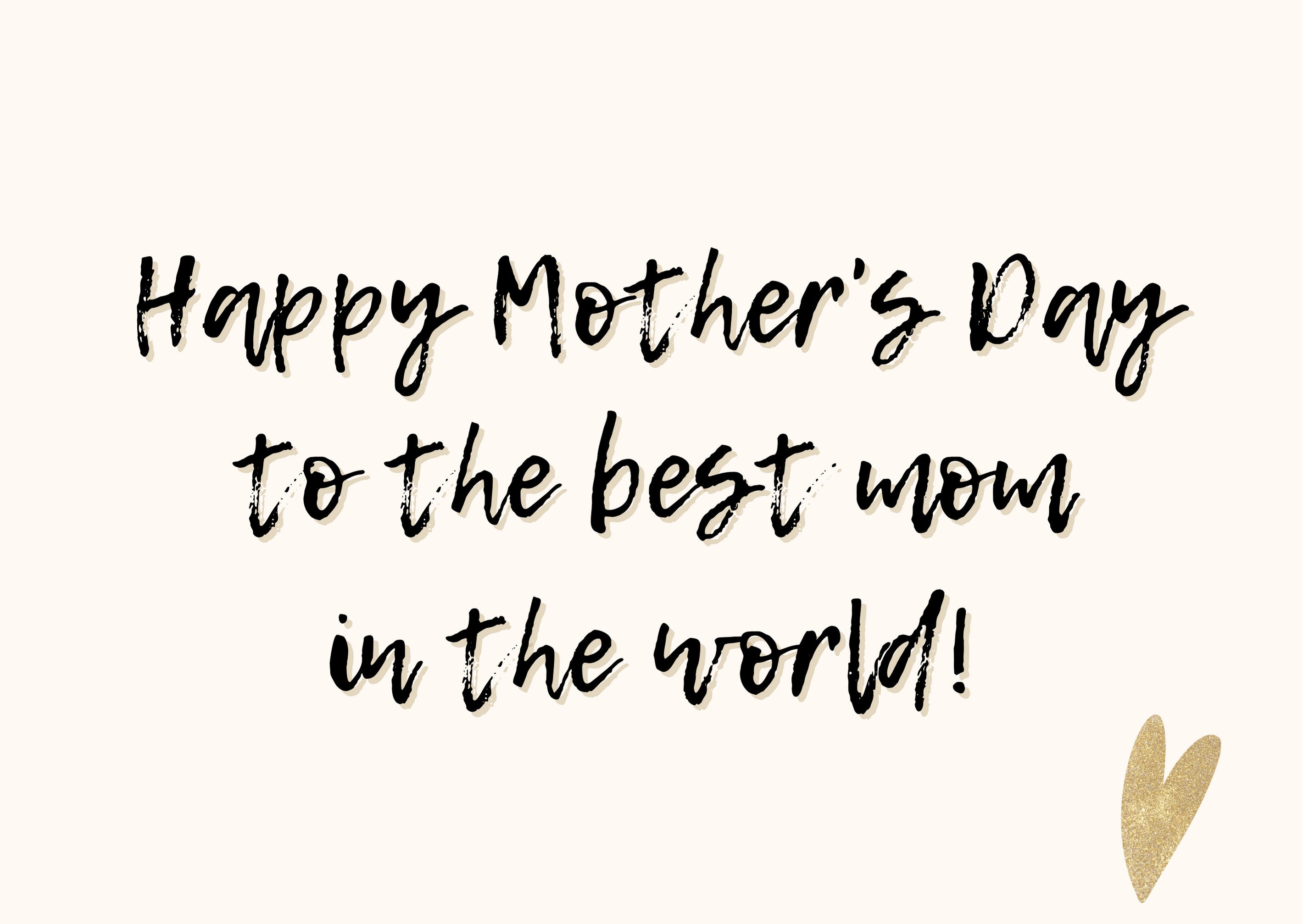 Personalized Mother's Day Photo Card,mother's Day Card Template,mother ...
