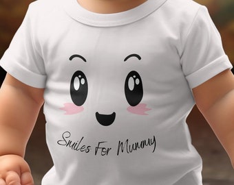 Des sourires pour maman T-shirts enfant : répandez du bonheur et de l'amour !