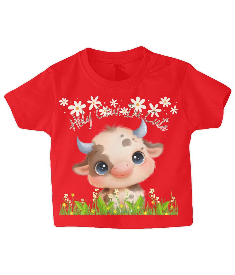 T-shirt bébé vache sacrée : vous pouvez être adorable image 9