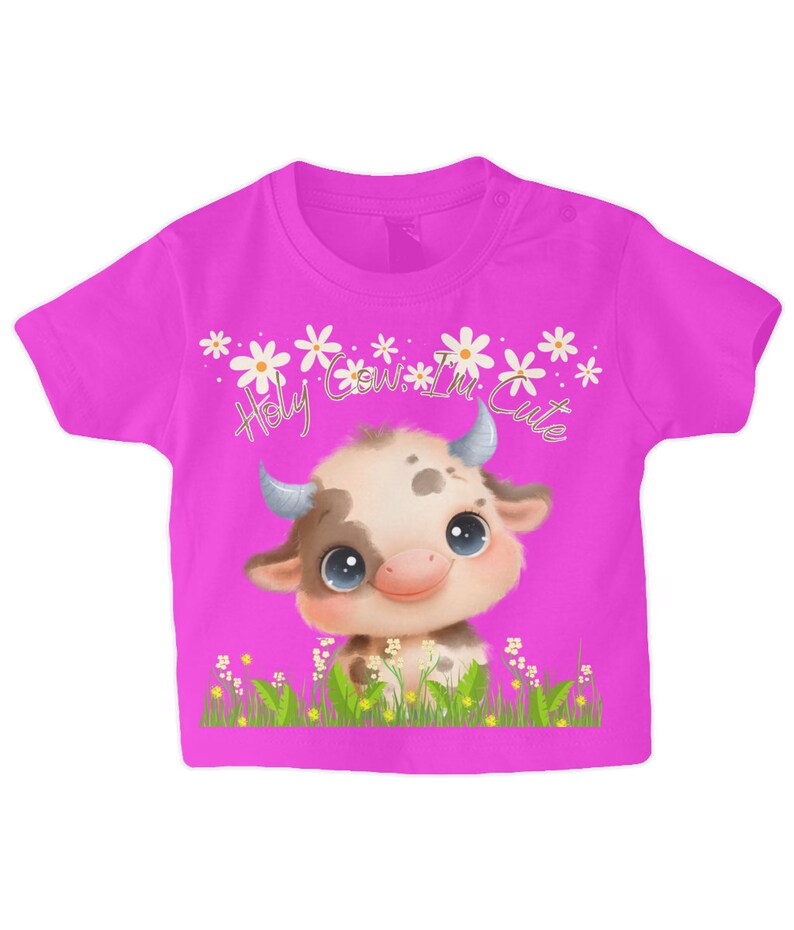 T-shirt bébé vache sacrée : vous pouvez être adorable image 5