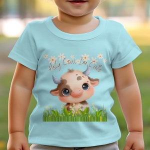 T-shirt bébé vache sacrée : vous pouvez être adorable image 3