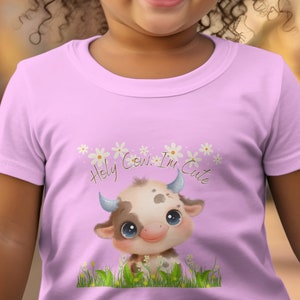 T-shirt bébé vache sacrée : vous pouvez être adorable image 2