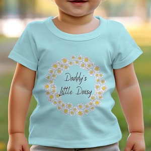 T-shirt petite marguerite à papa : épanoui avec l'amour de papa image 3