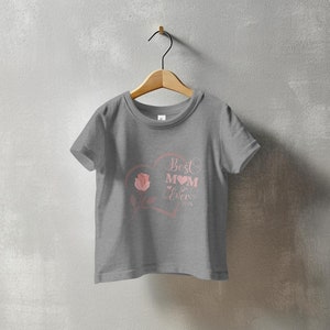 Best Mum Ever 24 Kinder T-Shirt Feiern Sie Mamas Faszination mit Weichem Baumwollstoff und Druckknöpfen Perfekt für Geburtstage und den Muttertag Bild 5