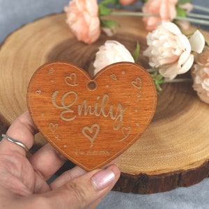 Cuore - Amore, Decorazione ricordo gravidanza, Decorazione futuri genitori, Gravidanza fecondazione in vitro, Regalo baby shower, Annuncio nascita