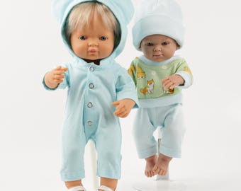 Minikane Doll Clothes: Cotton Outfit for 13-15 Inch Dolls