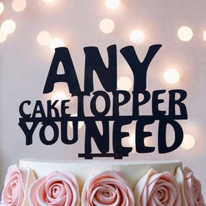 Custom Cake Topper: Birthday, Cowboy, Rodeo Theme Party