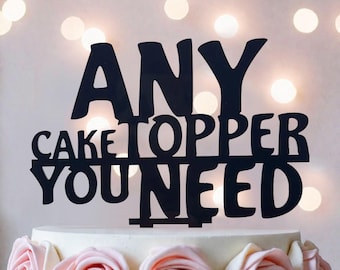 Custom Cake Topper: Birthday, Cowboy, Rodeo Theme Party