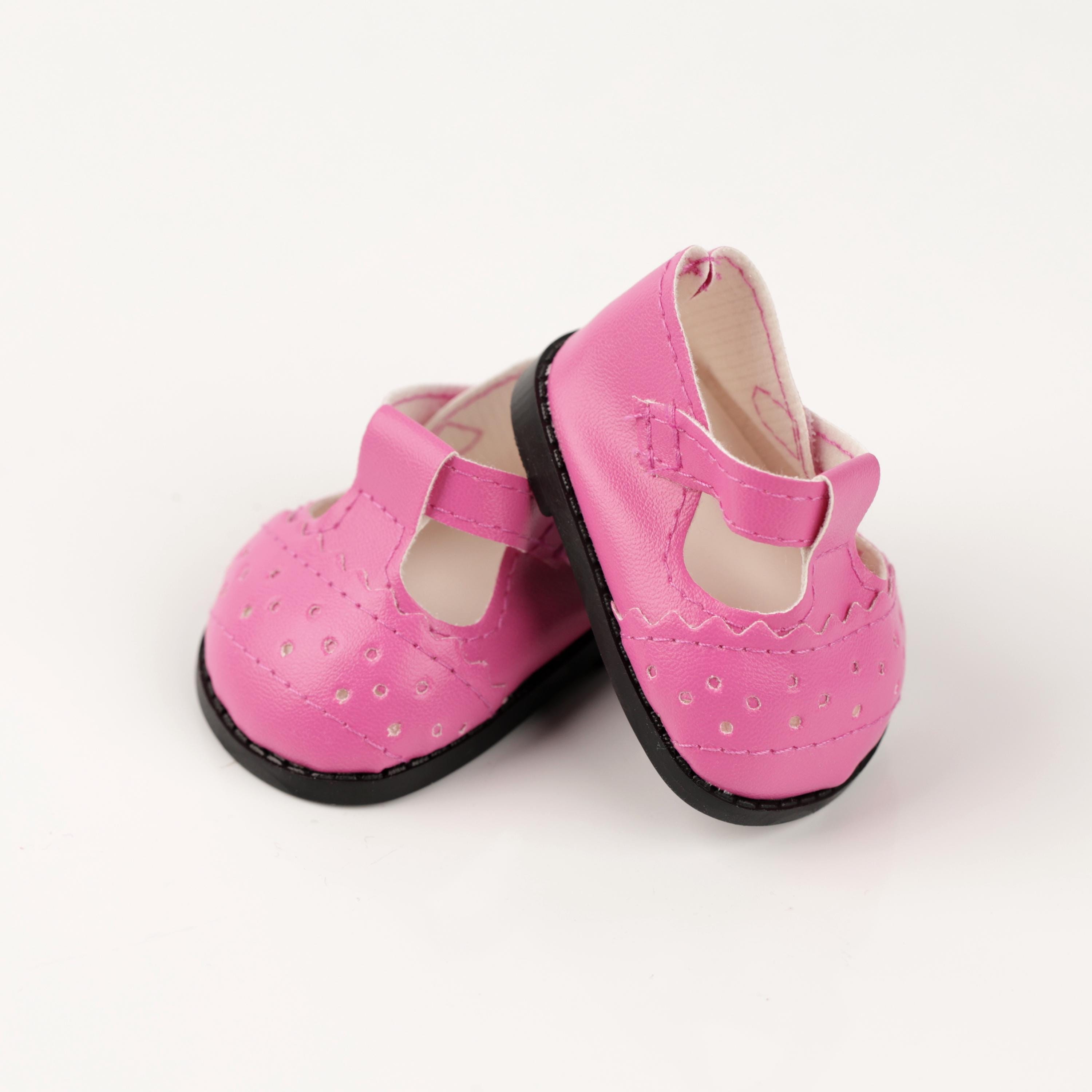 ピンクのドールシューズ：ミニランド＆パオラ・レイナ 13～15インチ