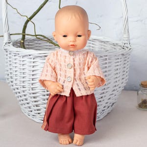 Minikane doll clothes, Paola Reina Gordi 34 cm outfit, Miniland doll clothes for 13 inch doll