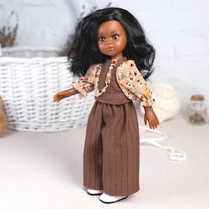 Paola Reina doll clothes. Blouse and pants for 32 cm Paola Reina Las Amigas doll. Paola Reina doll clothing. 12 inch doll clothes