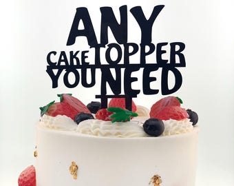 Custom Cake Topper: Birthday, Cowboy, Rodeo Theme Party