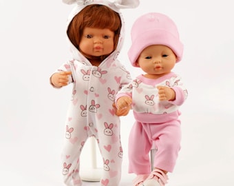 Minikane Doll Clothes: Cotton Outfit for 13-15 Inch Dolls