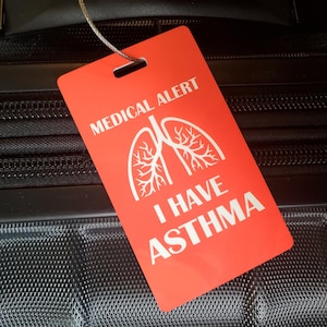 EMERGENCY MEDICAL TAG for Car, Travel, School, Daycare & Camp - Emergency Contact Information Tag, Backpack, keep loved ones safe
