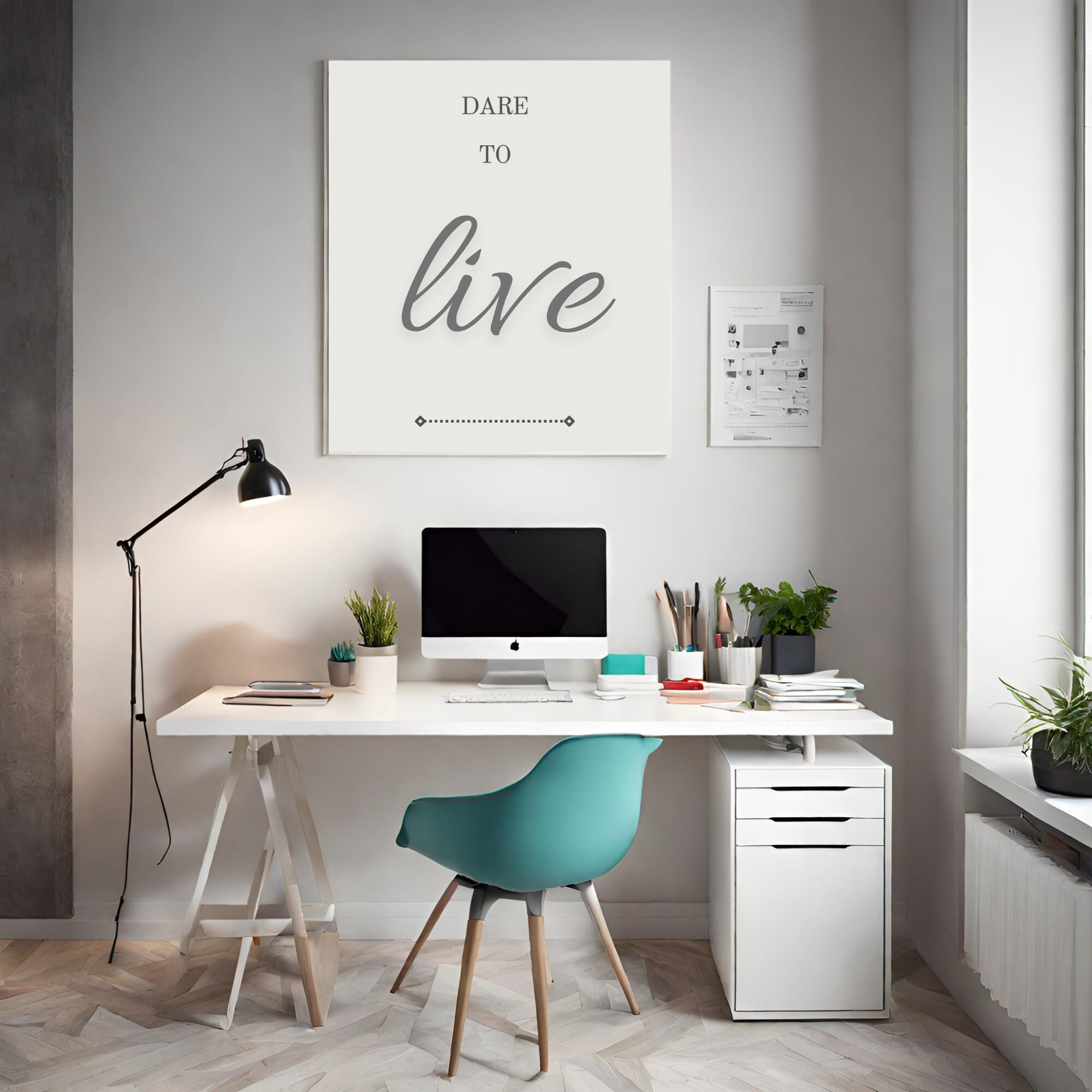 Motivational Poster Printable Wall Art Inspirational Phrases Gift for