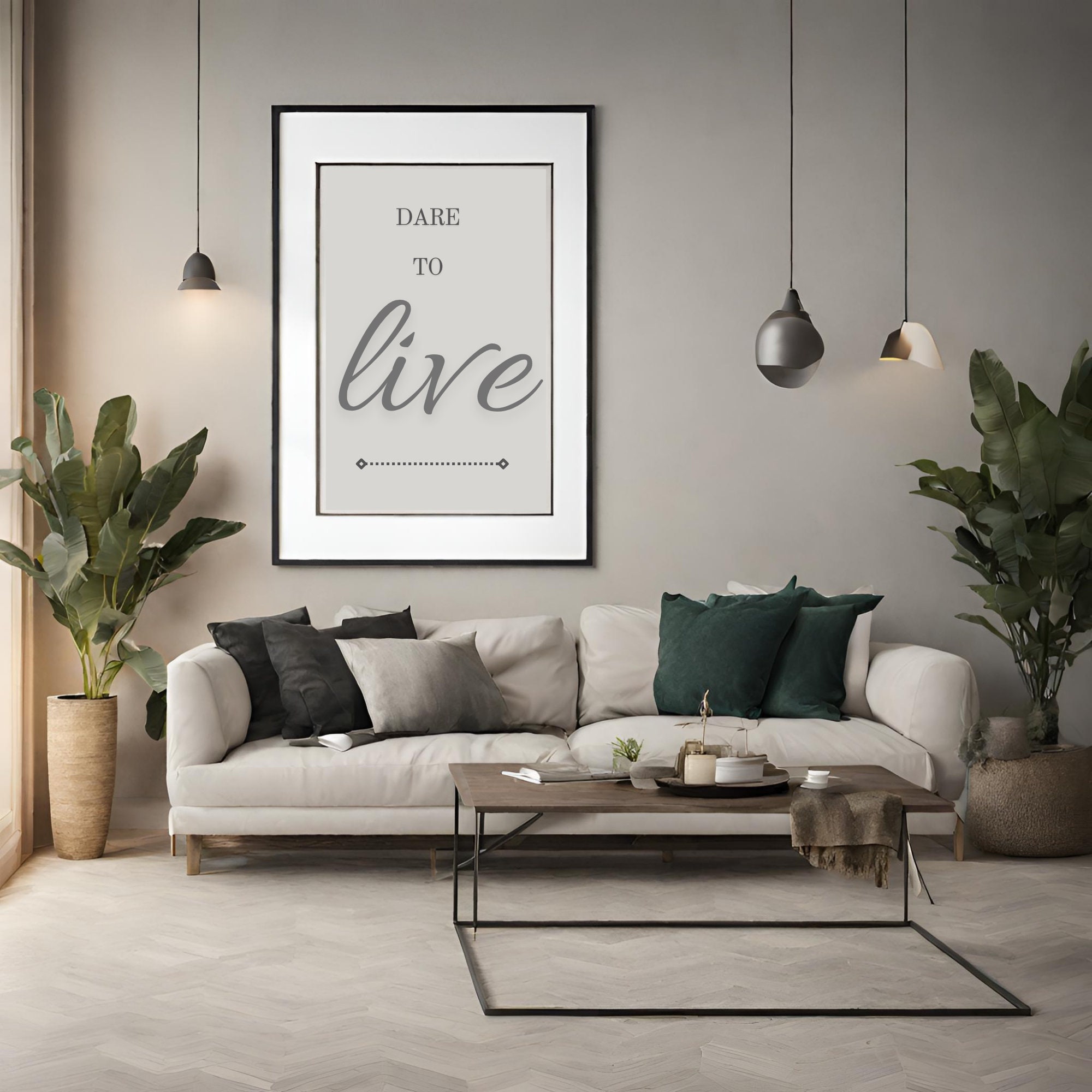 Motivational Poster Printable Wall Art Inspirational Phrases Gift for