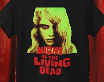 Night of the Living Dead T-shirt | Horror movie tee | Scary cult classic Shirt | George Romero | Emo Goth Vamp | Zombie tshirt Alt Clothing