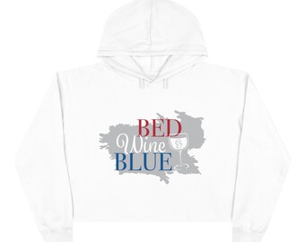 Crop Hoodie, 4th of July