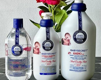 Baby Secret Milk - Baby Shower Gel + Baby Body Lotion + Baby Secret Olja