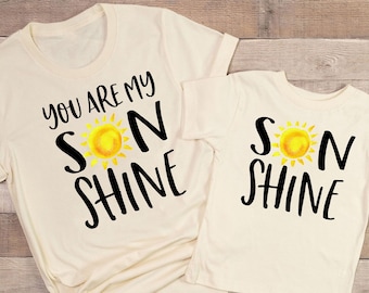 You Are My Son Shine Shirts, Mom And Son Matching Shirts, Firts Mother's Day Gift, Mom-Life Shirts, Mommy And Me T-Shirt, New Mom Sweaters