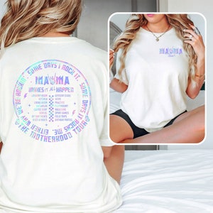 Mama Rock Tour Sweatshirt, Motherhood World Tour Sweater, Funny Mother&#39;s Day Shirt, Rock Mama Gift, Mom Life T-Shirt, Trendy Mama Shirt Gift