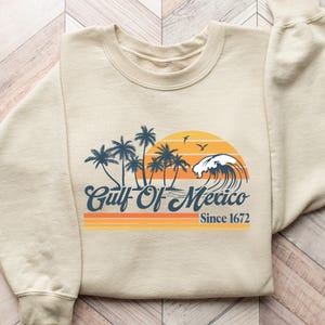 Golfo de México 1550 Retro Art Shirt, Mexico Vacation Shirt, Democrat Shirt, Political Shirt, Mexico Name Origin 1550 Shirt,Gulf Coast Shirt