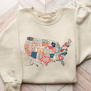 Bibel-Vers-USA-Karten-Hemd, Blumenamerika-Hemd, Bibel-Hemd, Unabhängigkeitstag-Sweatshirt, Amerika-Karten-Hemd, 4. Juli Hemd, USA-Hemd