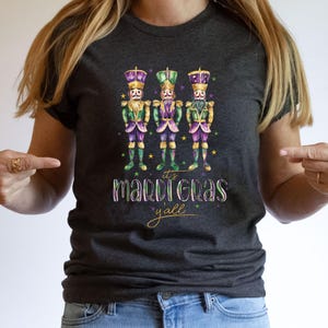 Mardi Gras Nutcracker Shirt: Louisiana Fleur De Lis Tee