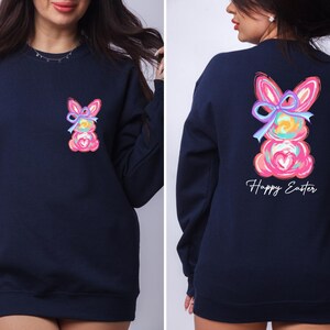 Happy Easter Shirt, Easter Shirt For Woman, Easter Family Shirt, Easter Matching Sweatshirt, Easter Bunny Shirt, Easter Mama Sweatshirt