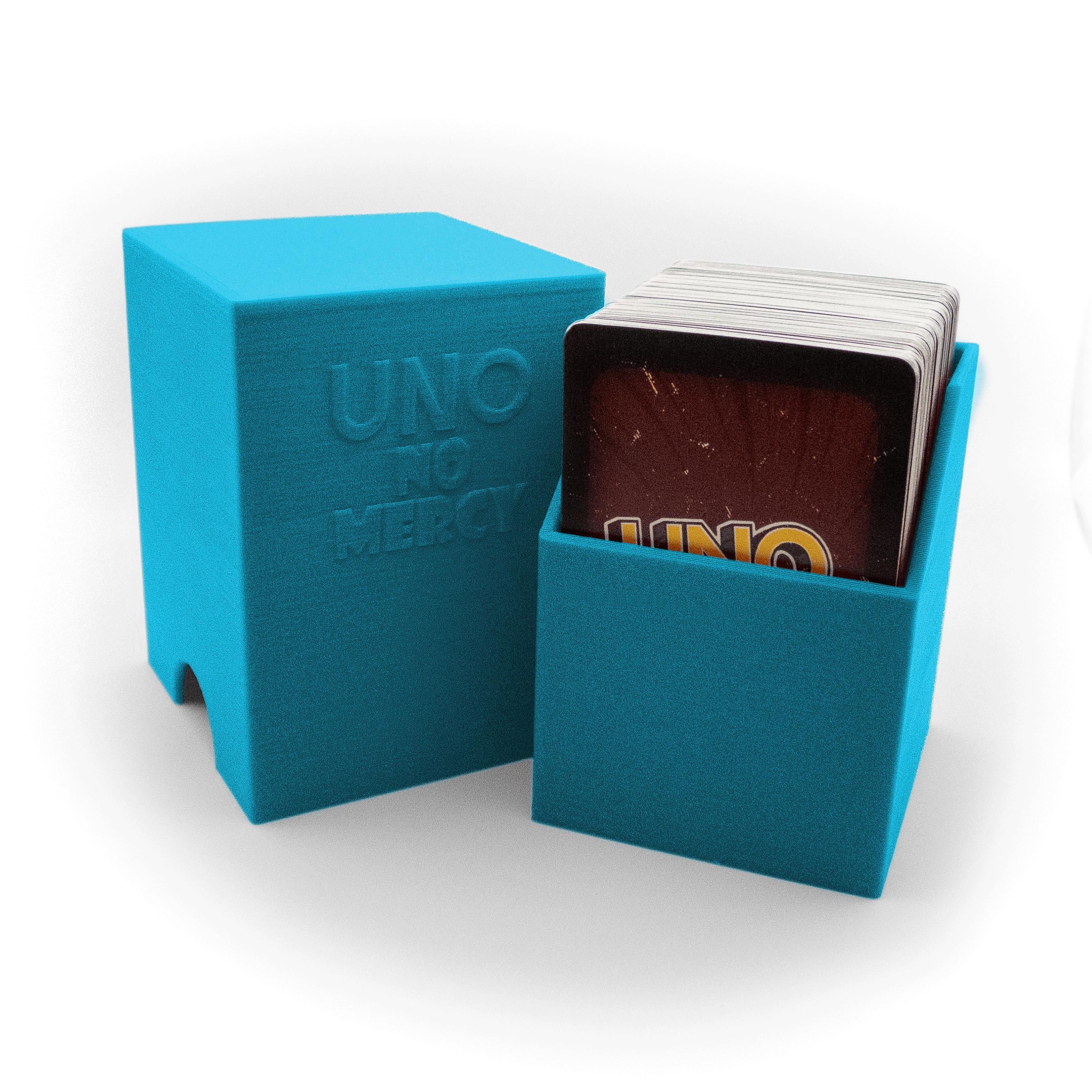 DWFEYOI 4 Pièces Boîte De Rangement Cartes à Jouer - Étui Voyage Pour Uno, Phase 10 Et Jeux De Cartes