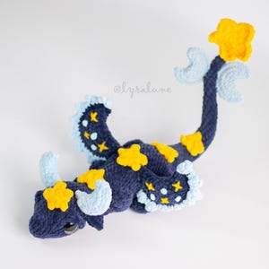 Noctis the Celestial Dragon Amigurumi Crochet Pattern US Terms PDF image 8