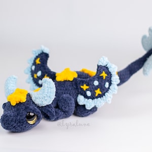 Noctis the Celestial Dragon Amigurumi Crochet Pattern US Terms PDF image 5