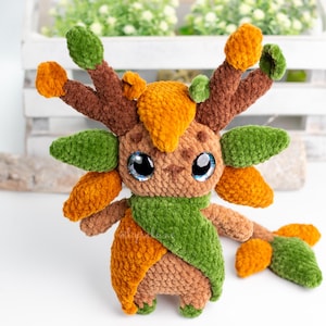 Dryad Amigurumi Crochet Pattern • US terms PDF