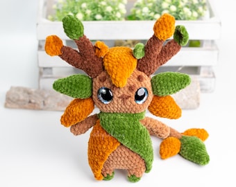 Dryad Amigurumi Crochet Pattern • US terms PDF