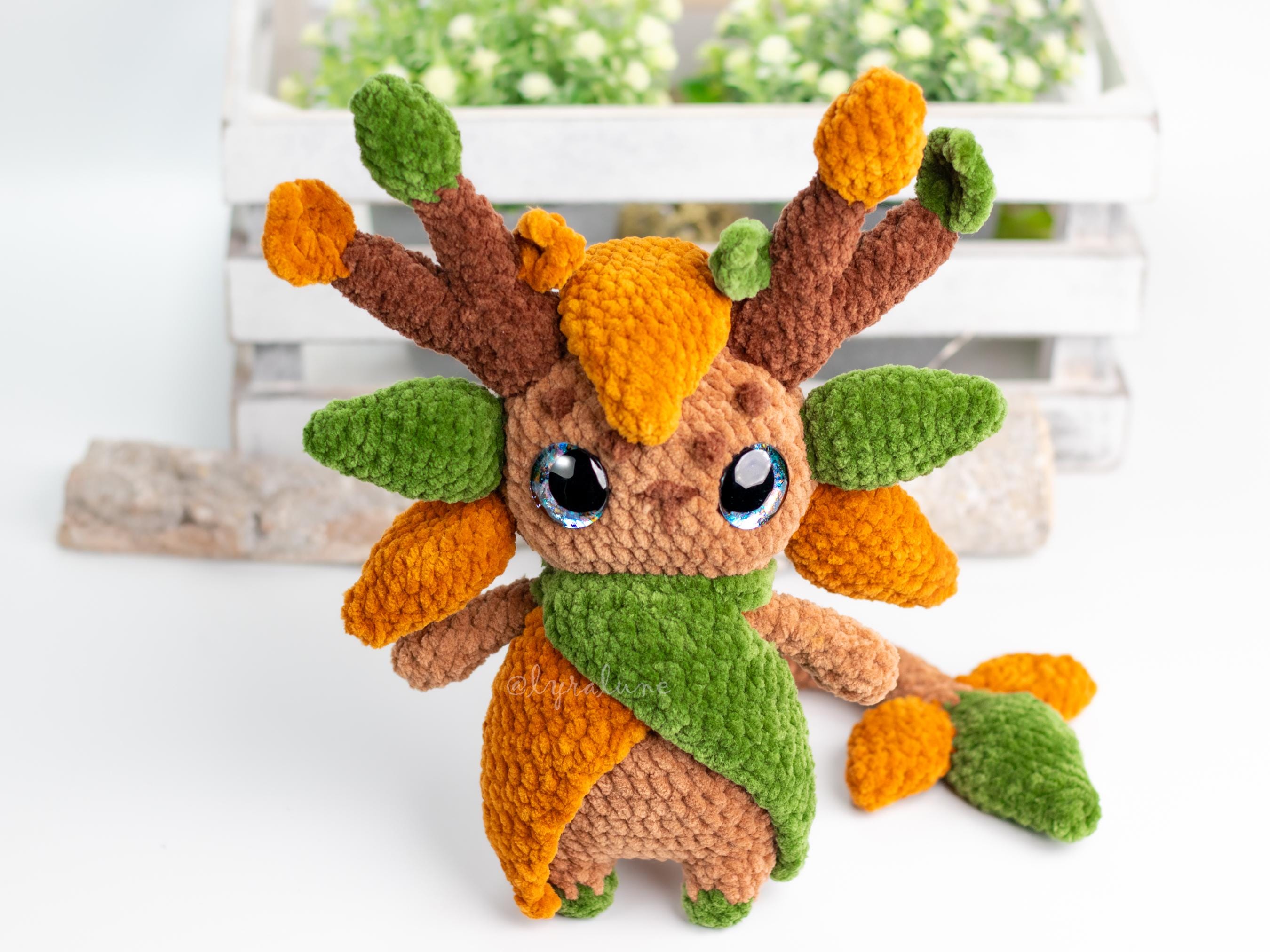 Dryad Amigurumi Crochet Pattern • US terms PDF