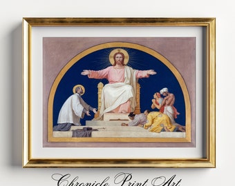 イエス・キリストの肖像画：正教会のキリスト教美術（デジタル