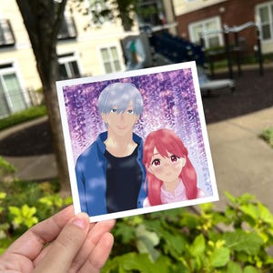 Cute A Sign of Affection Anime Fanart Mini Print