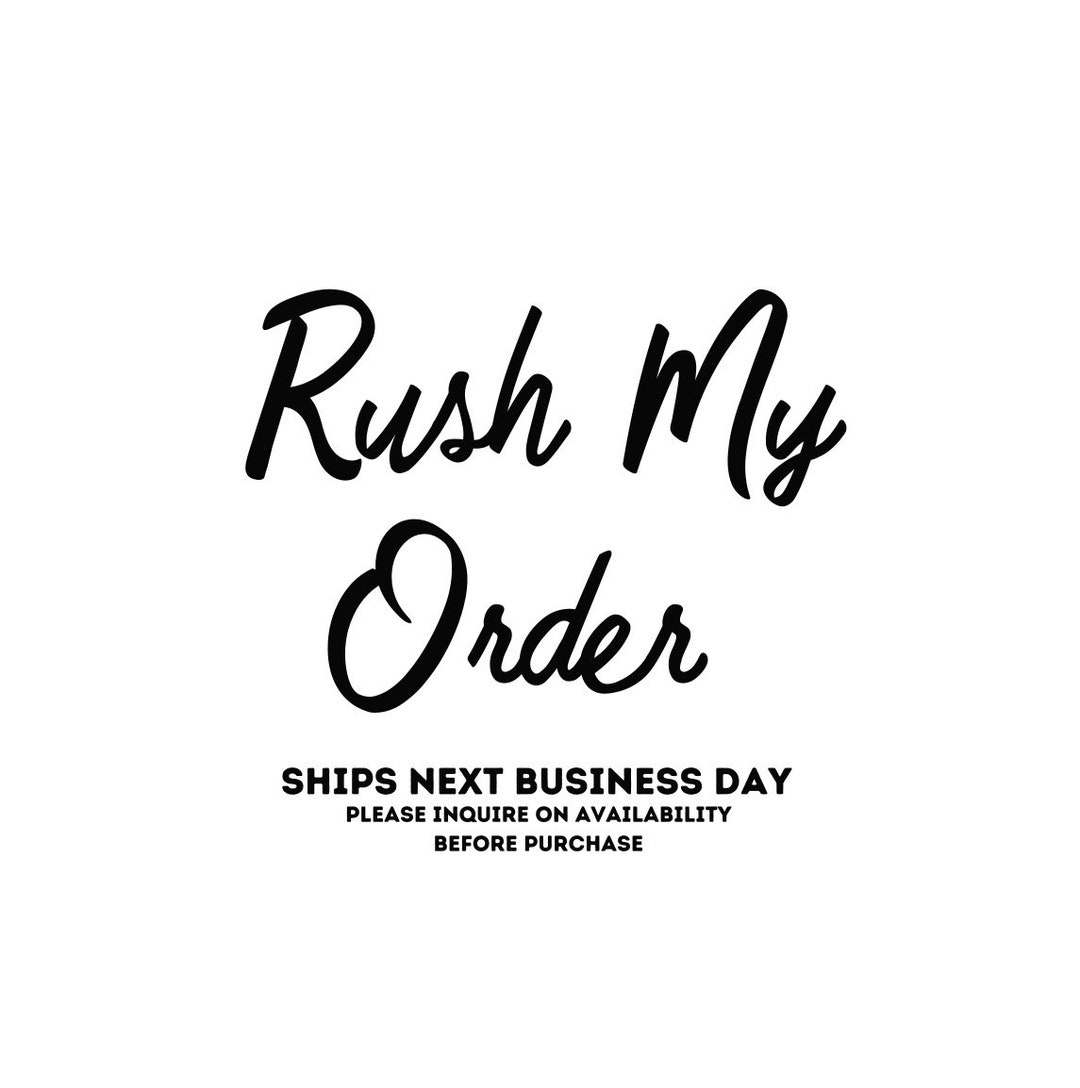 Rush My Order Etsy