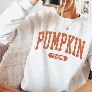 Retro Pumpkin Season Sweatshirt, Cute Fall Vibes Sweatshirt, Thanksgiving Gift, Fall Sweatshirt, Autumn Sweatshirt, Cozy Pumpkin Sweatshirt