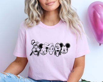Disney Mickey and Friend Shirt, Retro Mickey and Friend Shirt, Disney Shirt, Walt Disney, Disney Trip Tee, Disney Shirt, Disney Matching Tee