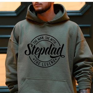 Step Dad Sweater, Bonus Dad Sweatshirt, Stepped Up Dad Gift, Fathers Day Gift for Step Dad, Dad Who Stepped Up Tee, Step Dad T shirt