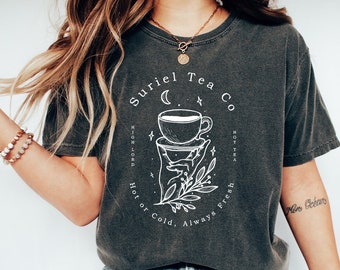 Comfort Colors Suriel Tea Co Shirt, SJM Shirt, A Court Of Thorns And Roses Sweatshirt,Acotar Sweatshirt, Book Lover Shirt,Acotar Sweatshirt