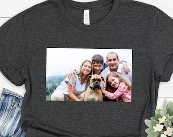 Personalized Shirt For Family Photo Shirt, Custom Photo Shirt,  Matching Custom Shirt, Custom Family Tee, Custom Photo Shirt, Custom Picture