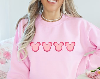 Mickey Sweatshirt, Mickey Colors Sweatshirt,Mickey Ombre Sweatshirt,Mickey Sweater,Disneyland Shirt,Disney Crewneck Shirt,Mickey Youth Shirt