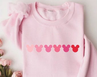 Mickey Sweatshirt, Mickey Colors Sweatshirt,Mickey Ombre Sweatshirt,Mickey Sweater,Disneyland Shirt,Disney Crewneck Shirt,Mickey Youth Shirt