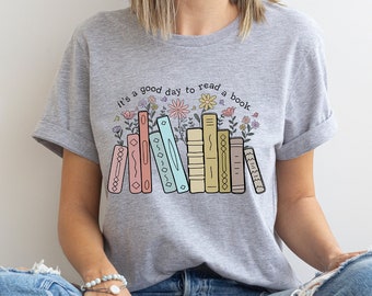 Book Lover Shirt,Its a Good Day To Read Book Shirt,Bookish Shirt,Gift For Book Lover,Gift For Teacher,Back To School Shirt,Bookworm Shirt