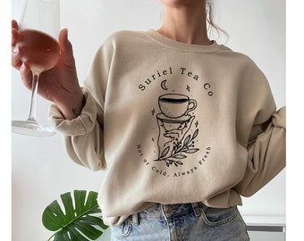 Suriel Tea Co Sweatshirt, SJM Sweatshirt, A Court Of Thorns And Roses Sweater, Acotar Sweatshirt,  Book Lover Shirt, Acotar Sweatshirt