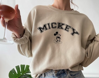 Vintage Mickey Sweatshirt, Disneyland Sweatshirt, Disney Crewneck Sweatshirt, Family Disney Shirt,Group Disney Shirt,Disney Trips Sweatshirt