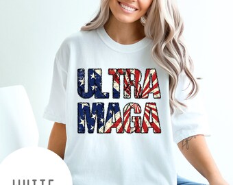 Comfort Colors Ultra Maga Shirt, 4th Of July Shirt, Republican Shirt, Patriot Shirt, Conservative Shirt, Republican Gift, Patriot Shirt